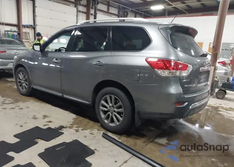 2015 Nissan Pathfinder Platinum/S/Sl/Sv из США, поврежденный, VIN 5N1AR2MM3FC650088